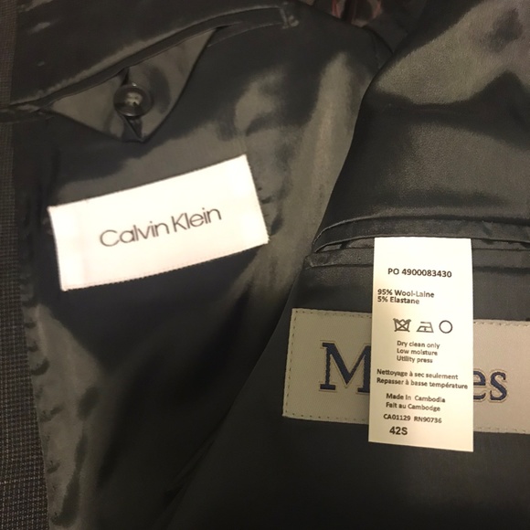 Calvin Klein 2 Piece Suit - Picture 3 of 4